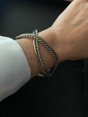 Twisted Metal Cuff Bracelet